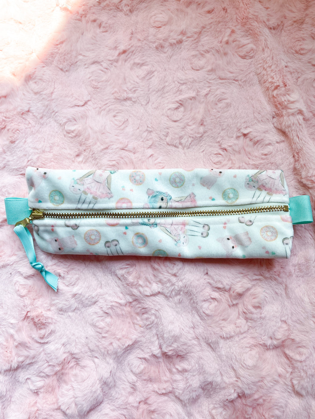 Donut girl pencil case