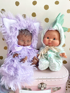 Purple cat costume
