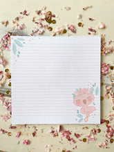 Load image into Gallery viewer, 7x7 Flamingo notepad