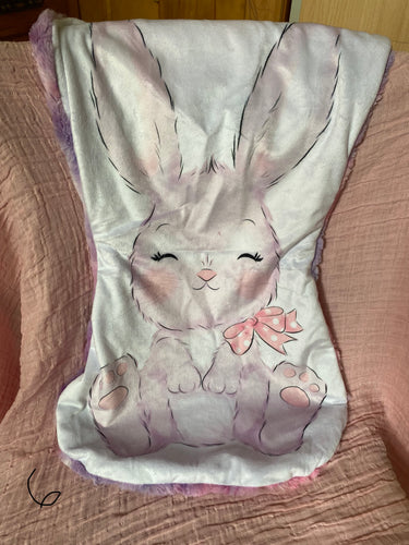 Purple Bunny Pillow