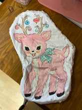 Load image into Gallery viewer, Jumbo Reindeer Pillow