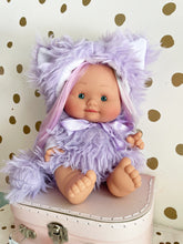 Load image into Gallery viewer, Purple cat costume