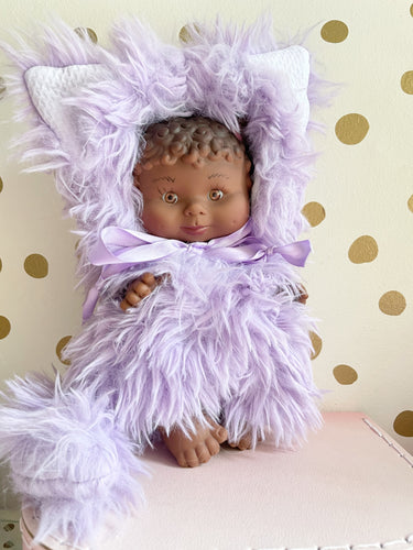Purple cat costume