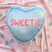 Sweetie shaped pillow