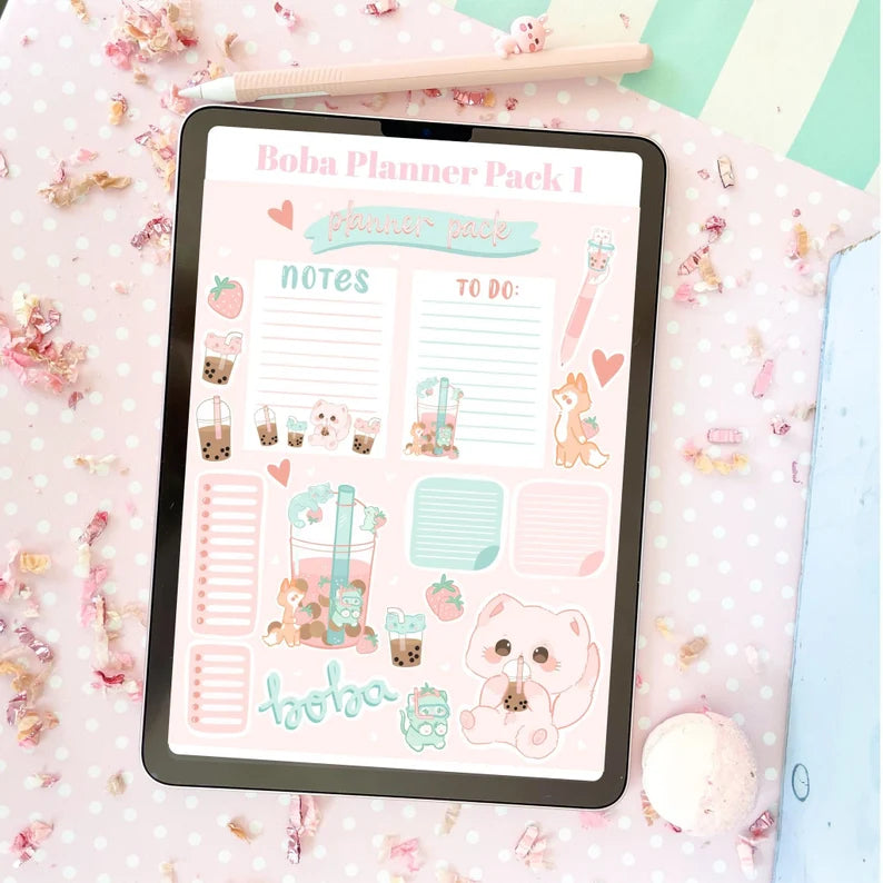 Boba Planner Pack