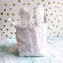 Load image into Gallery viewer, Pink Easter Print Bunny Ear Basket