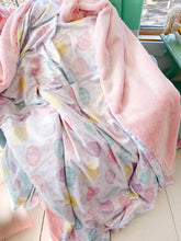 Load image into Gallery viewer, Pastel Eggs Snuggle Blanket