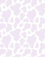 Load image into Gallery viewer, Snuggle Blanket: Pastel Purple Cow Print