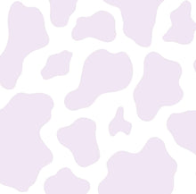 Load image into Gallery viewer, Snuggle Blanket: Pastel Purple Cow Print