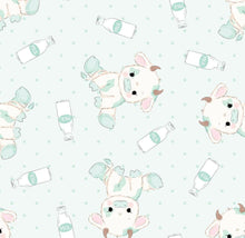 Load image into Gallery viewer, Snuggle Blanket: Blue cow print