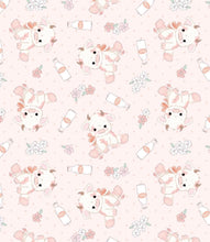 Load image into Gallery viewer, Snuggle Blanket: Pink cow print