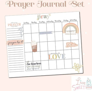 Prayer Journal Pack