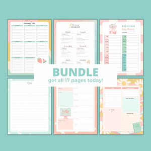 Planner Bundle: Printable
