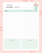 Load image into Gallery viewer, Habit Tracker Planner: Printable