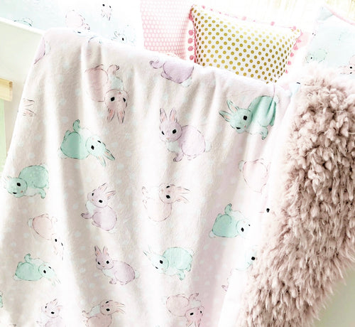 Bunnies Snuggle Blanket