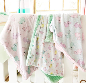 Bunnies Snuggle Blanket