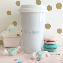 Load image into Gallery viewer, Celebrate Cake Latte Mug