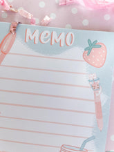 Load image into Gallery viewer, 4x5 Memo Strawberry Memo Notepad