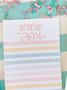 4x7 Spread Joy Notepad