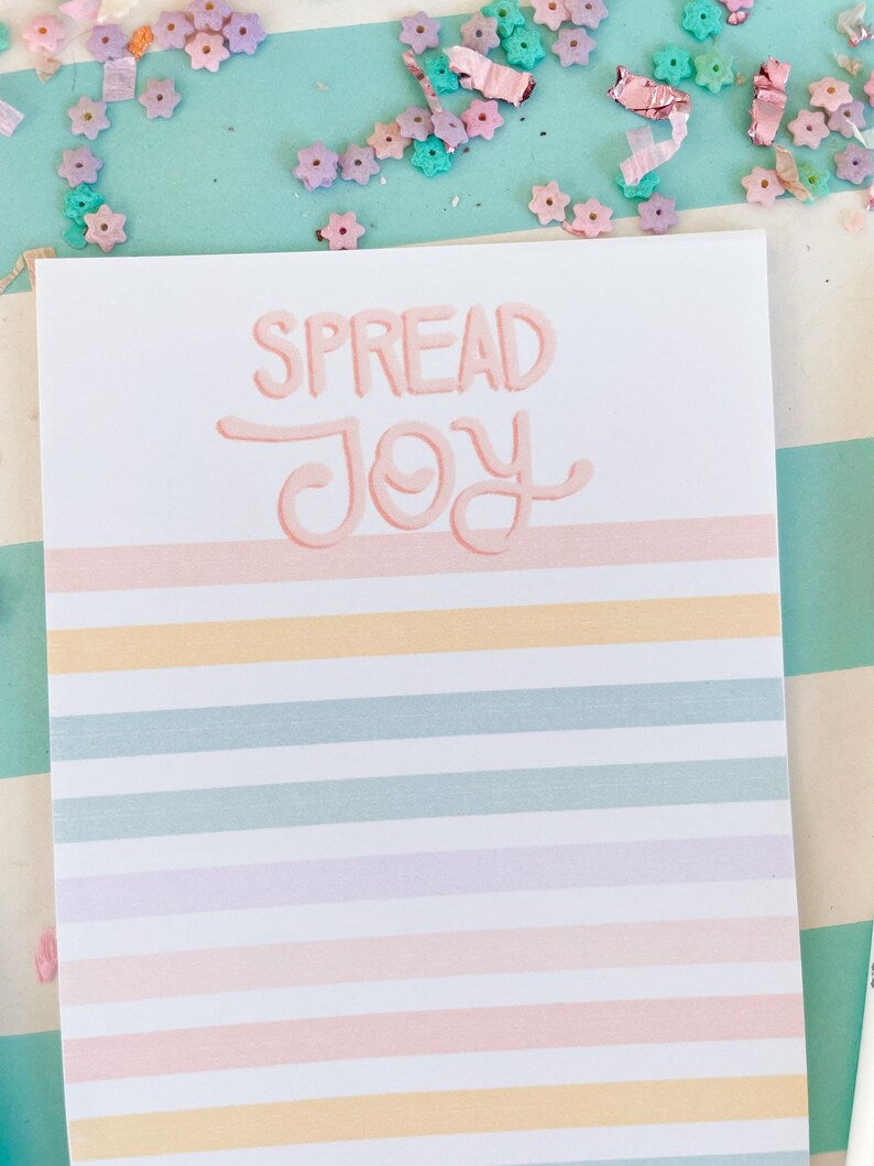 4x7 Spread Joy Notepad