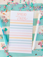 Load image into Gallery viewer, 4x7 Spread Joy Notepad