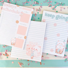 Load image into Gallery viewer, 5x7 Keep Going Cats Notepad