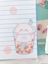 Load image into Gallery viewer, 5x7 Keep Going Cats Notepad