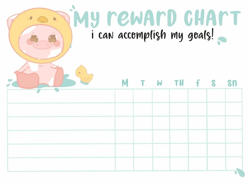 Reward Chart:  Printable