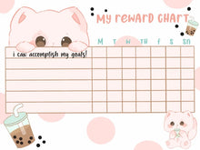Load image into Gallery viewer, Boba Reward Chart:  Printable