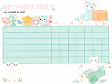 Load image into Gallery viewer, Farm Critters Reward Chart:  Printable