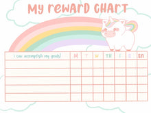 Load image into Gallery viewer, Rainbows Reward Chart:  Printable