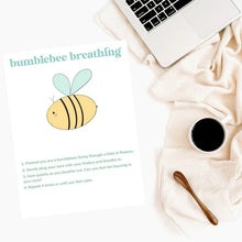 Load image into Gallery viewer, Bumblebee Breathing Printable
