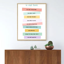 Load image into Gallery viewer, In Our Home Quote Printable