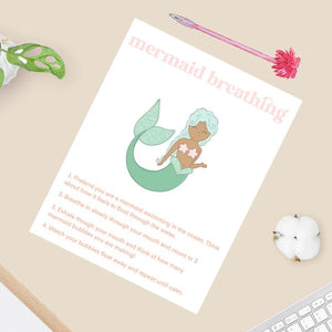 Mermaid Breathing Printable