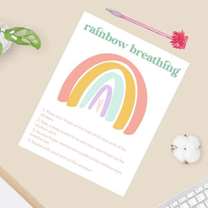 Rainbow Breathing Printable