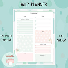 Load image into Gallery viewer, Get it Girl Planner Printable