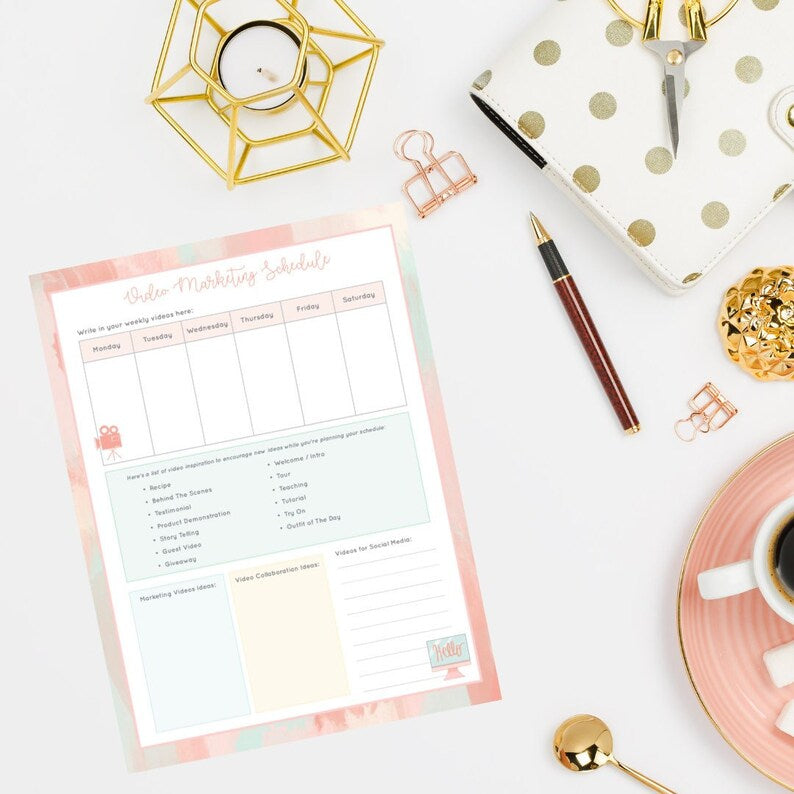 Email Marketing Planner Printable