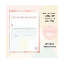 Load image into Gallery viewer, Email Marketing Planner Printable