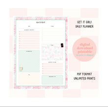 Load image into Gallery viewer, Get it Girl Planner Printable