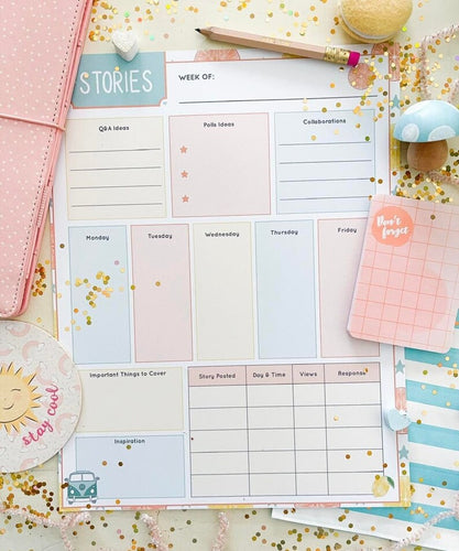 Stories Planner Printable