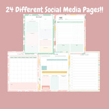 Load image into Gallery viewer, Social Media Bundle Planner Printable