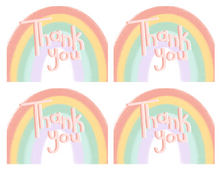 Load image into Gallery viewer, Thank You Cards Rainbows