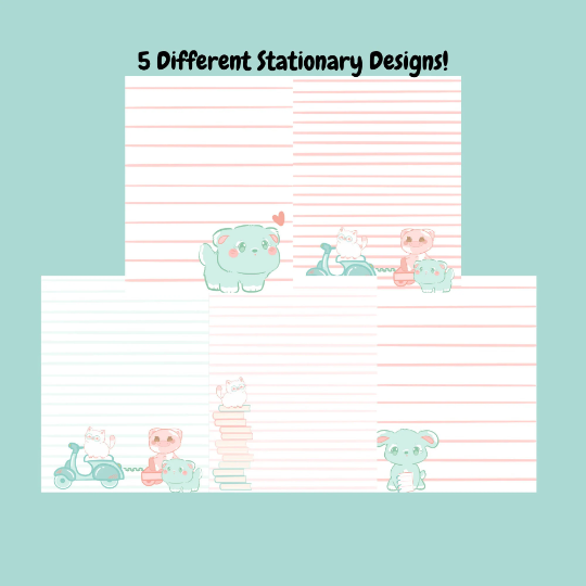 5 Notepad Prints Printables