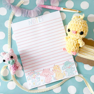 6x8 Cows Notes Pad