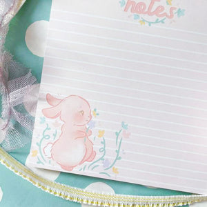 5x5 Bunny Notes Pad