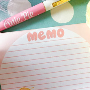 4x4 Cow and Chick Memo Pad