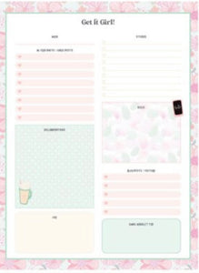 Get it Girl Planner Printable