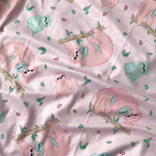 Sloths Snuggle Blanket