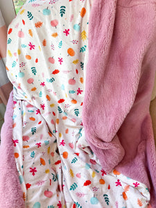 Fall Scene Snuggle Blanket