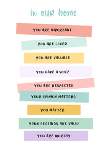 In Our Home Quote Printable